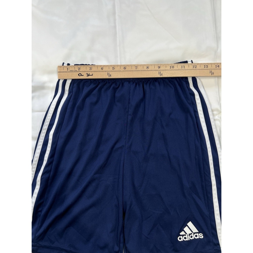 adidas Soccer Football Shorts Blue Youth XL - Picture 6 of 7